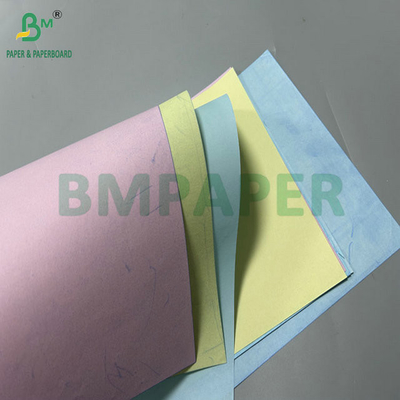 50 gramas 55 gramas Azul Amarelo Cor NCR Papel de faturamento sem carbono Com 640 x 900 mm