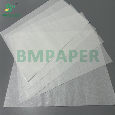 12 x 18 polegadas 40 gramas Ambos os lados greaseproof papel revestido de silicone para assar