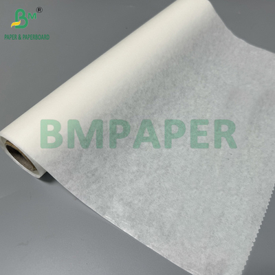 Papel revestido de silicone de duas faces, rolos de papel de 40 gm, para cozimento de alimentos, papel branco de embalagem