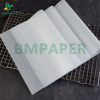 Papel de cozinha branco de 40 g, rolos, largura 30 cm, papel de pergaminho de 12 polegadas
