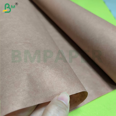 Rolo de papel de carniceiro rosa, não branqueado, não encerado, não revestido, de papel fumado