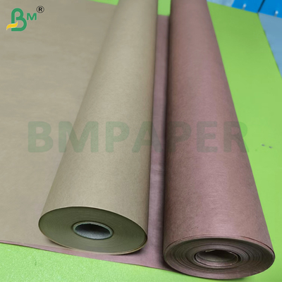 Rolo de papel de carniceiro rosa, não branqueado, não encerado, não revestido, de papel fumado