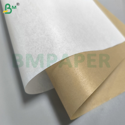 Papel TCF à prova de gordura totalmente livre de cloro Papel de cozinha de pergaminho