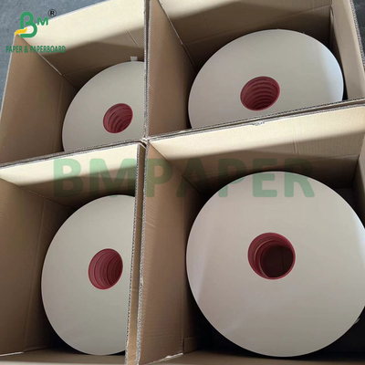 Impressão OEM 28g Papel de embalagem de palha Rolo de corte 44mm Papel Kraft colorido de qualidade alimentar