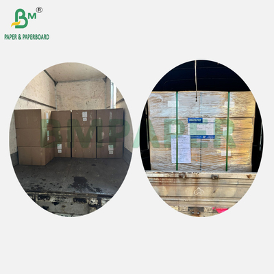 Impressão OEM 28g Papel de embalagem de palha Rolo de corte 44mm Papel Kraft colorido de qualidade alimentar