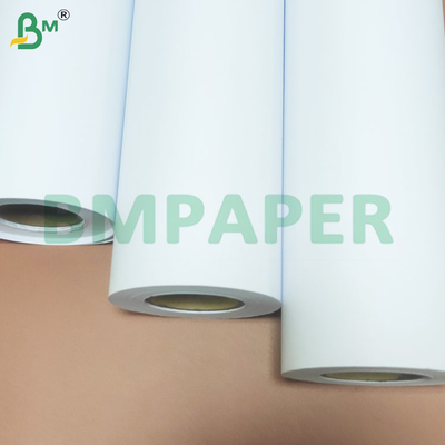 Papel de desenho CAD branco sem revestimento de 80 gramas com excelente absorção de tinta