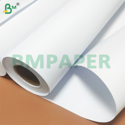 Papel de desenho CAD branco sem revestimento de 80 gramas com excelente absorção de tinta