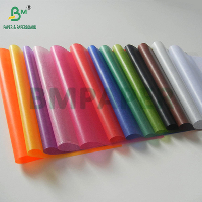 Papel de vidro de cor branqueada de 24 gm para alimentos para copos de panificação 750 x 1000 mm