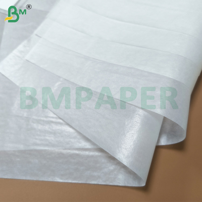 Papel de vidro branco semitranslúcido para embalagens de café e bolo