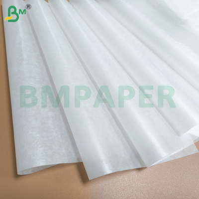 Papel de vidro branco semitranslúcido para embalagens de café e bolo