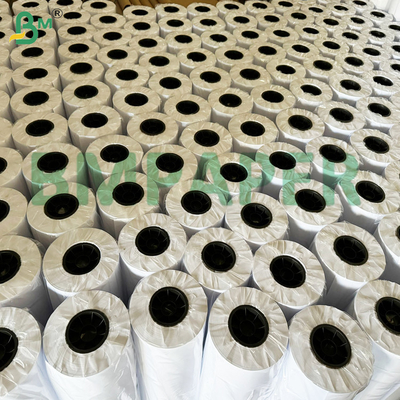 Papel branco Plotter Liso A0 A1 Tamanho A2 Papel de ligação sem revestimento