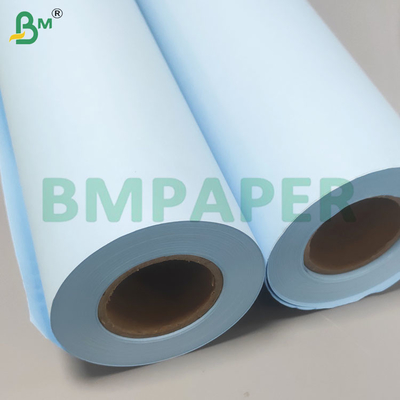Rolos de papel Plotter de lado duplo azul para Engenharia e Desenho CAD