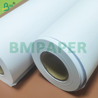 90 GSM 2 a 3 polegadas Core White Engineering Plotter Rolls de papel