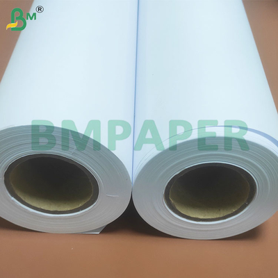 90 GSM 2 a 3 polegadas Core White Engineering Plotter Rolls de papel