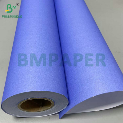 610 mm x 50 m A0 A1 80GSM Rola de papel CAD Plotter azul roxo