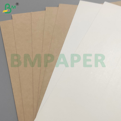 190 gm+15 gm Folhas de papel castanho impermeável revestido com PE para copos