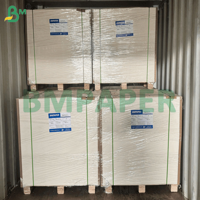 Papel de cobertura não revestido de cartão branco 100 lb brilhante ultra suave