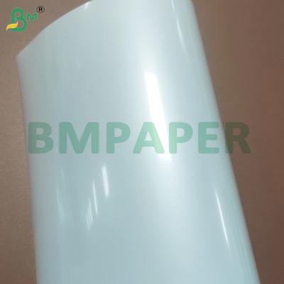 Folhas de papel sintético PET de 180um de lado duplo, brilhante e não rasgador