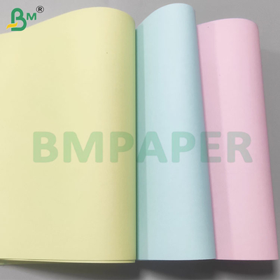 50gm NCR Tamanho de carta Folhas de papel sem carbono em várias cores