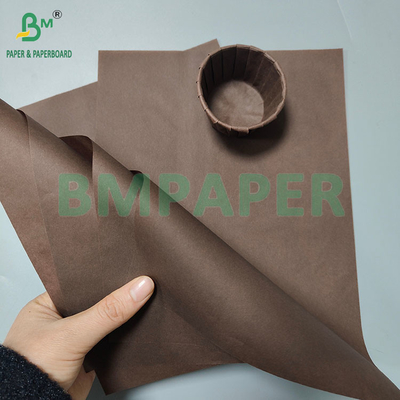 40gm Greaseproof Brown Baking Cup Cake Paper Tray Muffin Liner