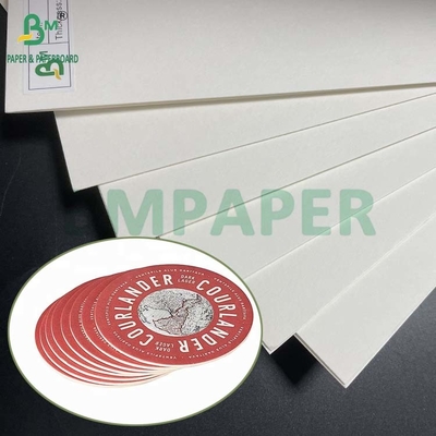 35PT 40PT Placas de polpa absorventes brancas naturais para fabricação de roldanas