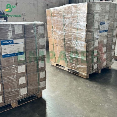 Papel gráfico revestido de branco brilhante de 32 lb x 100 ft