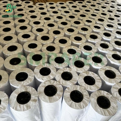 Papel gráfico revestido de branco brilhante de 32 lb x 100 ft