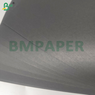 0.1 mm Cartão de papel preto de dois lados de alta rigidez para caixas