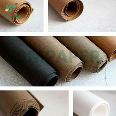 0.35mm 0,55mm Tecido de papel kraft lavável para sacos de toque