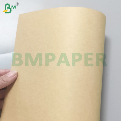 Rollos de papel kraft marrom durável de 120 gm para embalagens sustentáveis