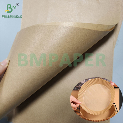 Papel revestido de silicone de dois lados resistente à gordura para fabricação de forno de papel do friteiro a ar