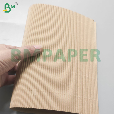 Folhas de papel corrugado de flauta eléctrica ecológicas Resistência da embalagem