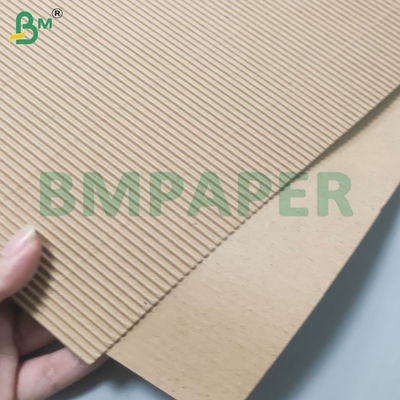 Folhas de papel corrugado de flauta eléctrica ecológicas Resistência da embalagem