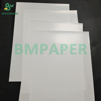 70 gm 90 gm C1S Papel revestido Brilhante para fabricação de rolo de rótulo 50 mm