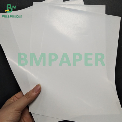 70 gm 90 gm C1S Papel revestido Brilhante para fabricação de rolo de rótulo 50 mm