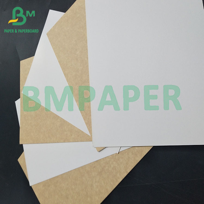 270 gm 350 gm Classe Alimentar de um lado revestido Caixa de bolo de papel de parte traseira marrom