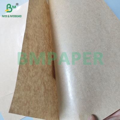 30 gm 50 gm MG Brown Kraft sacos de embalagem de alimentos papel greaseproof