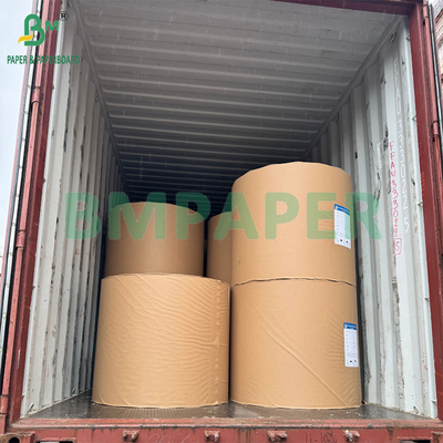 40gm de papel Kraft castanho resistente a gordura Hambúrguer e papel sanduíche