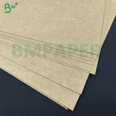 Cartão de papel revestido natural castanho traseiro lado superior branco 275gm segurança alimentar
