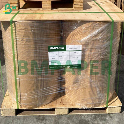 Cartão de papel revestido natural castanho traseiro lado superior branco 275gm segurança alimentar