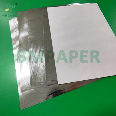 70gm Ouro Metalizado Prata Papel de Força Molhada para rótulo de cerveja 70 x 100cm