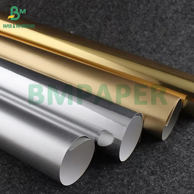 70gm Ouro Metalizado Prata Papel de Força Molhada para rótulo de cerveja 70 x 100cm