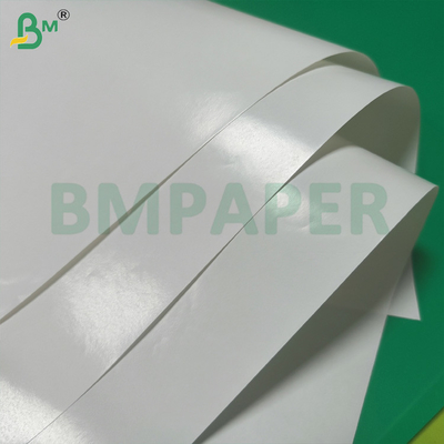 Papel de rótulo de garrafa de cerveja branco brilhante de um lado Papel de rótulo de cerveja à prova d' água