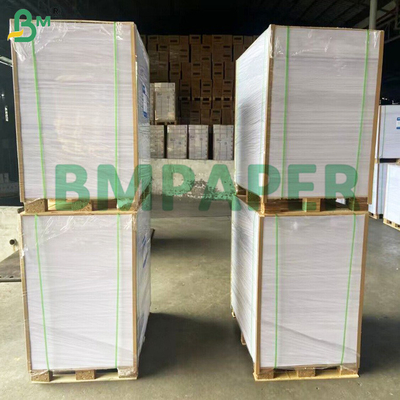 Papel de rótulo de garrafa de cerveja branco brilhante de um lado Papel de rótulo de cerveja à prova d' água