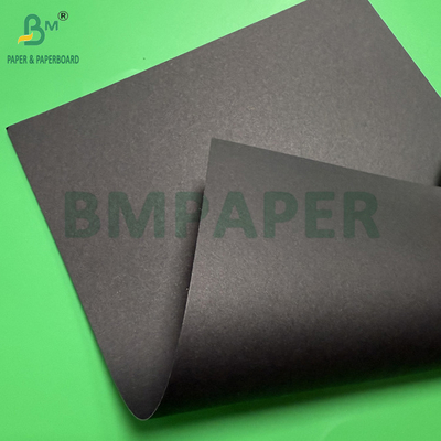 400gm 450gm Papel preto de dois lados Folhas negras profundas 610x860mm