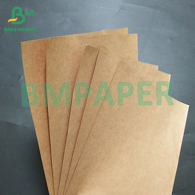 120gm de grau de alimento Papel Brown Kraft Liner para fazer saco de embalagem de alimentos