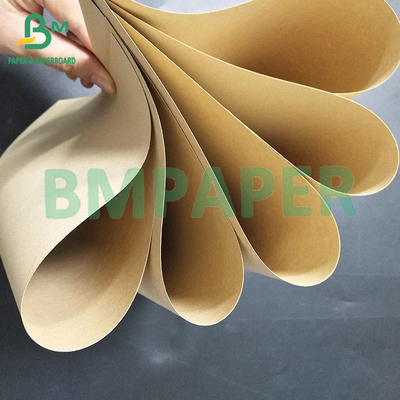 120gm de grau de alimento Papel Brown Kraft Liner para fazer saco de embalagem de alimentos