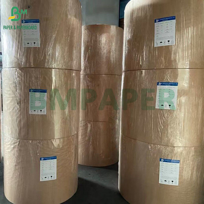 70gm Papel metálico para rótulos de garrafas de cerveja Prateado superior Branco traseiro 765mm