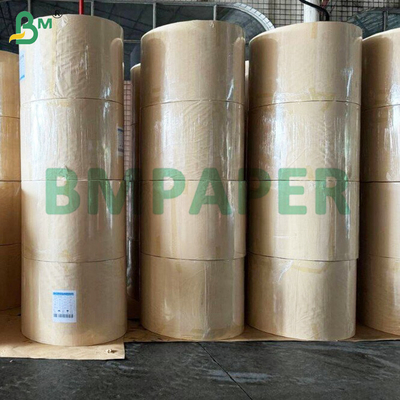 70 gm Papel de etiqueta revestido de um lado brilhante Força húmida Alto branco