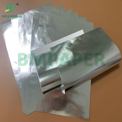 Revestimento de alumínio espalda branca 70gm papel resistente ao molho para garrafa de vidro de cerveja